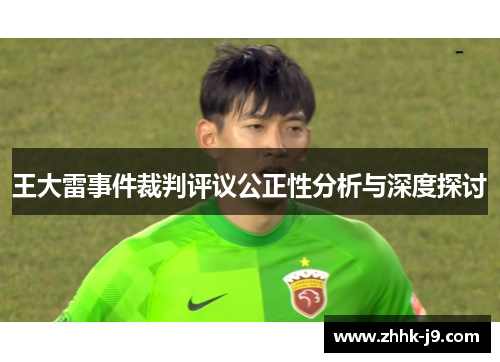 王大雷事件裁判评议公正性分析与深度探讨